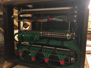 Moore Broadband Solutions Tidying Data Cabinets
